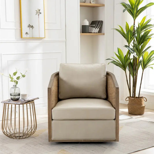 Fauteuil pivotant rond – Une place
