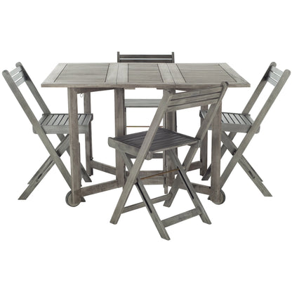 Ensemble de table à manger d'extérieur SAFAVIEH Outdoor Brandy 5 pièces - 43Lx35Px29H