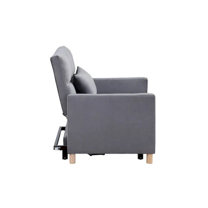Fauteuil Lit Convertible 3 en 1, Noir