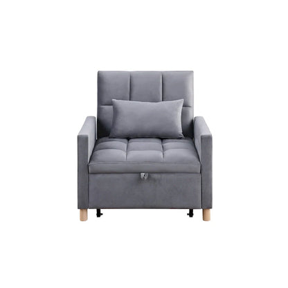 Fauteuil Lit Convertible 3 en 1, Noir