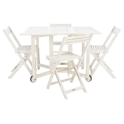 Ensemble de table à manger d'extérieur SAFAVIEH Outdoor Brandy 5 pièces - 43Lx35Px29H