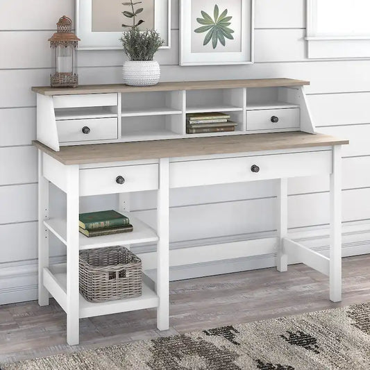 Mayfield 54W Computer Desk with Desktop Organizer by 
