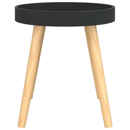 Table d'appoint ronde, multicolore (noir/blanc/gris), pour 1 personne