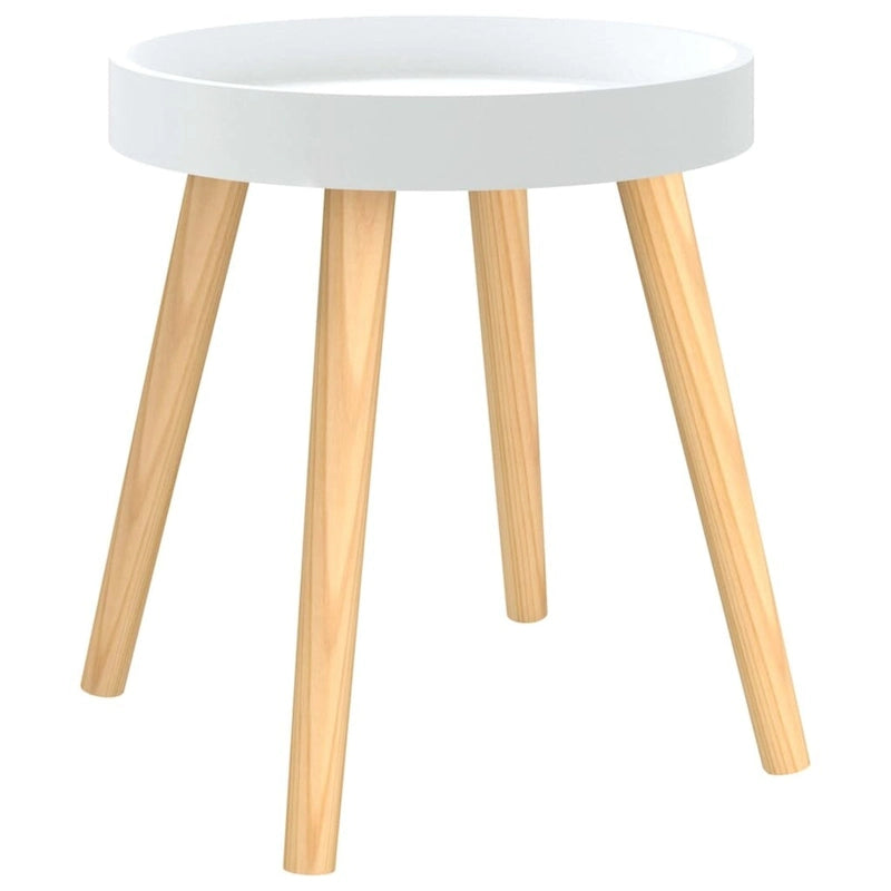 Table d'appoint ronde, multicolore (noir/blanc/gris), pour 1 personne