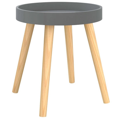Table d'appoint ronde, multicolore (noir/blanc/gris), pour 1 personne