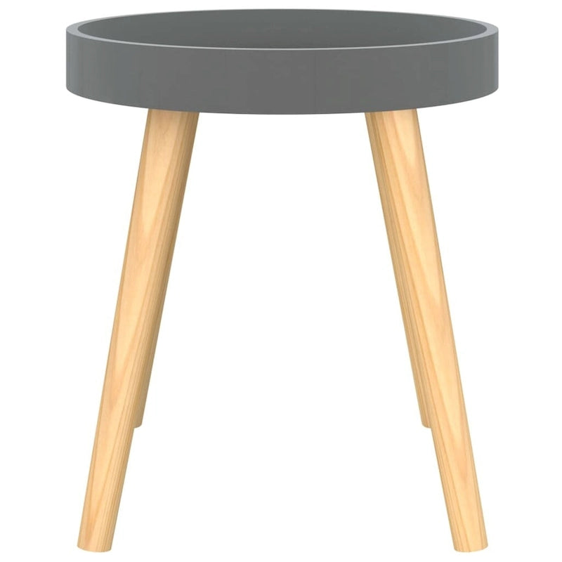 Table d'appoint ronde, multicolore (noir/blanc/gris), pour 1 personne