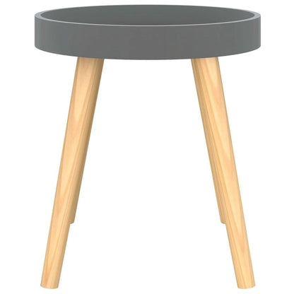 Table d'appoint ronde, multicolore (noir/blanc/gris), pour 1 personne
