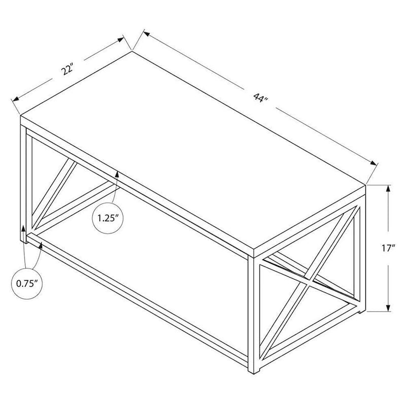 Table basse contemporaine aspect bois naturel – Base chromée, 2 à 4 places