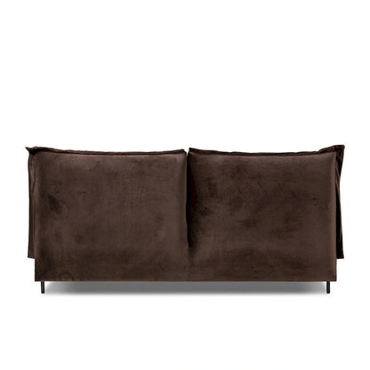 Cadre de lit double Surrey Cocoa, rembourré, 2 personnes