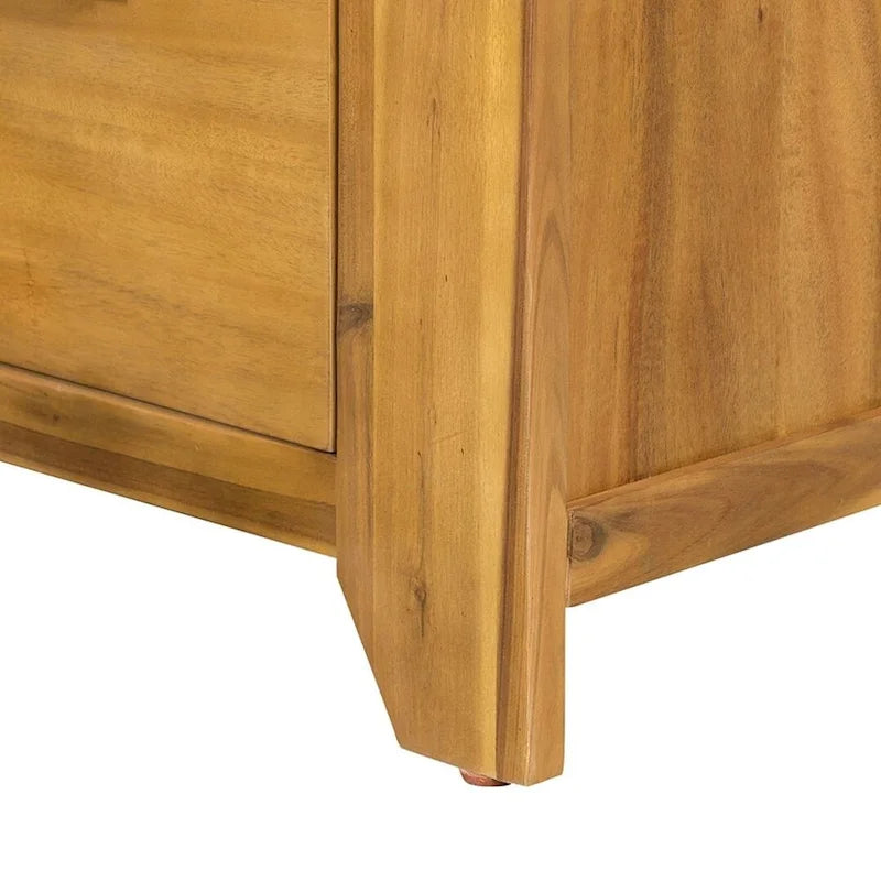 Commode marron en bois naturel – Style rustique, 2/5/6 tiroirs, pour 1 personne