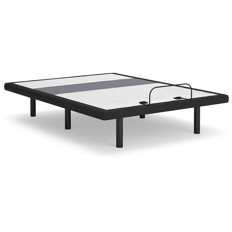 Base ajustable noire avec soutien lombaire et audio, 2 places