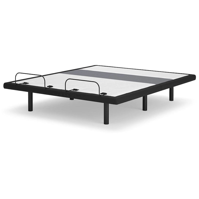 Base ajustable noire avec soutien lombaire et audio, 2 places