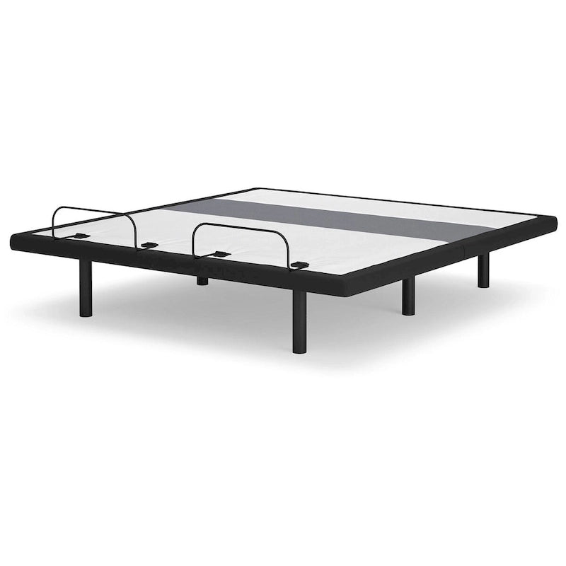 Base ajustable noire avec soutien lombaire et audio, 2 places