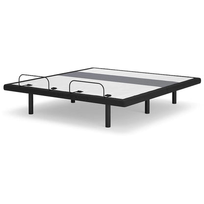 Base ajustable noire avec soutien lombaire et audio, 2 places