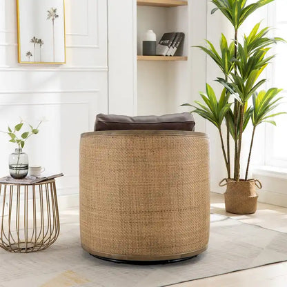 Fauteuil pivotant rond – Une place