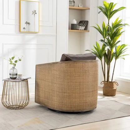 Fauteuil pivotant rond – Une place