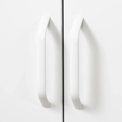 Armoire de rangement métallique à 2 portes avec étagères réglables