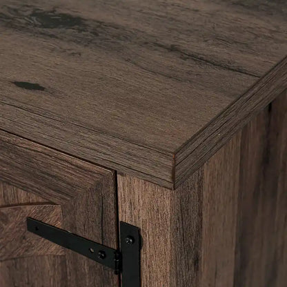 Meuble console de 147 cm avec foyer électrique pour téléviseurs jusqu'à 65 pouces