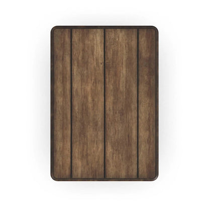 Table d'appoint Plymouth marron en bois par Flexsteel - 16 x 23 x 23