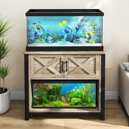 Meuble Support d'Aquarium Moasis 40-50 Gallons avec Prises de Courant